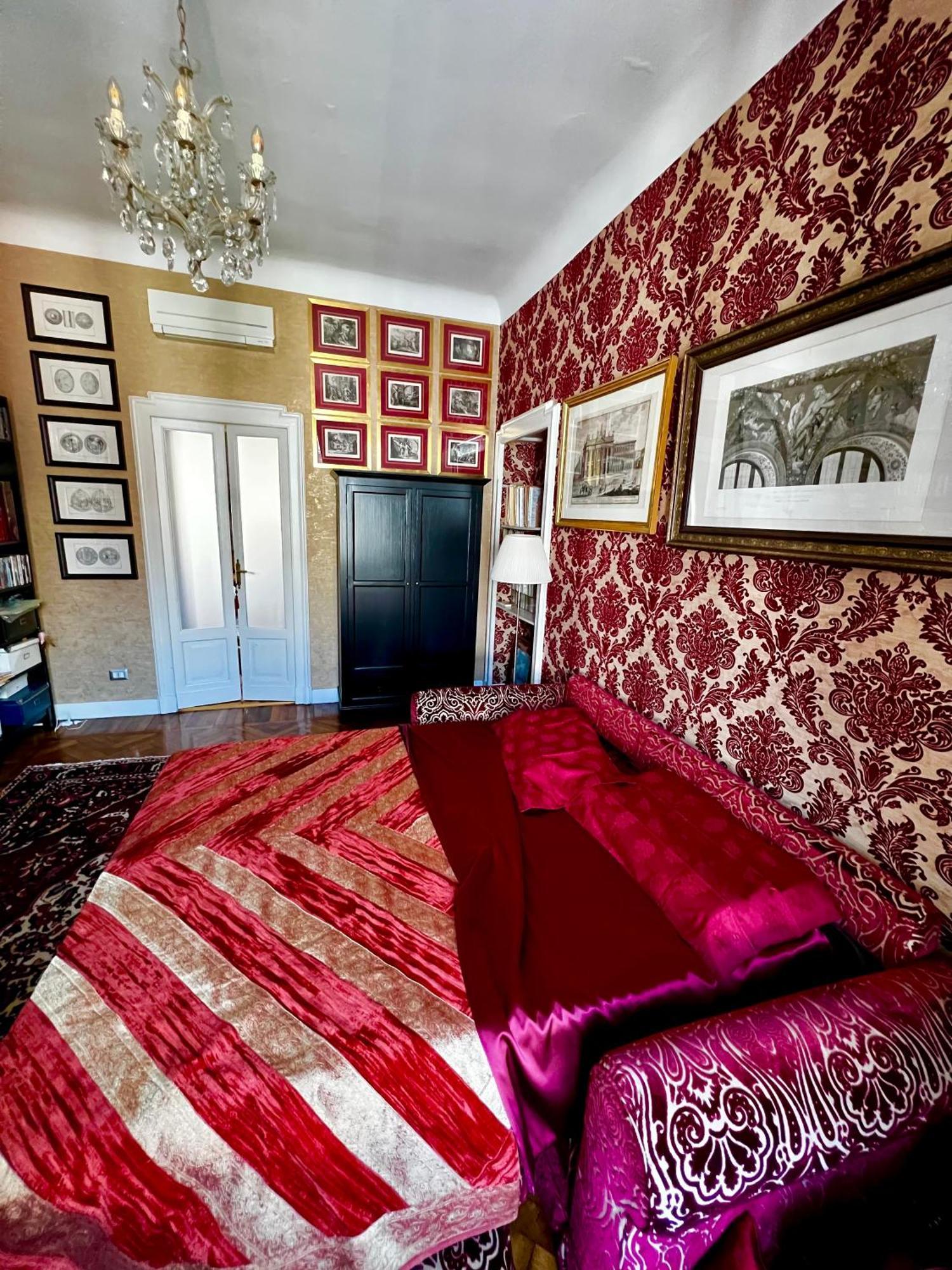 Luxury Room In Central Art Nouveau Building Next To Metro Station Milano Esterno foto